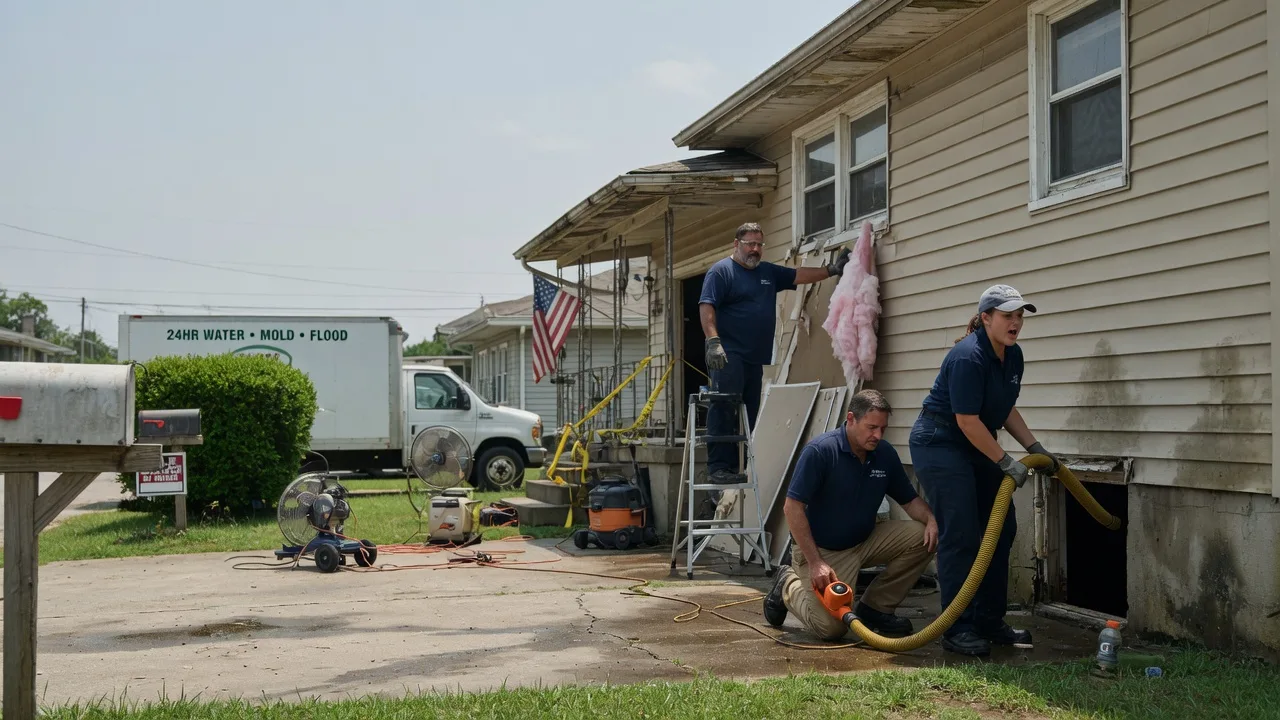 Water Damage Repair in Greenville, NC near me